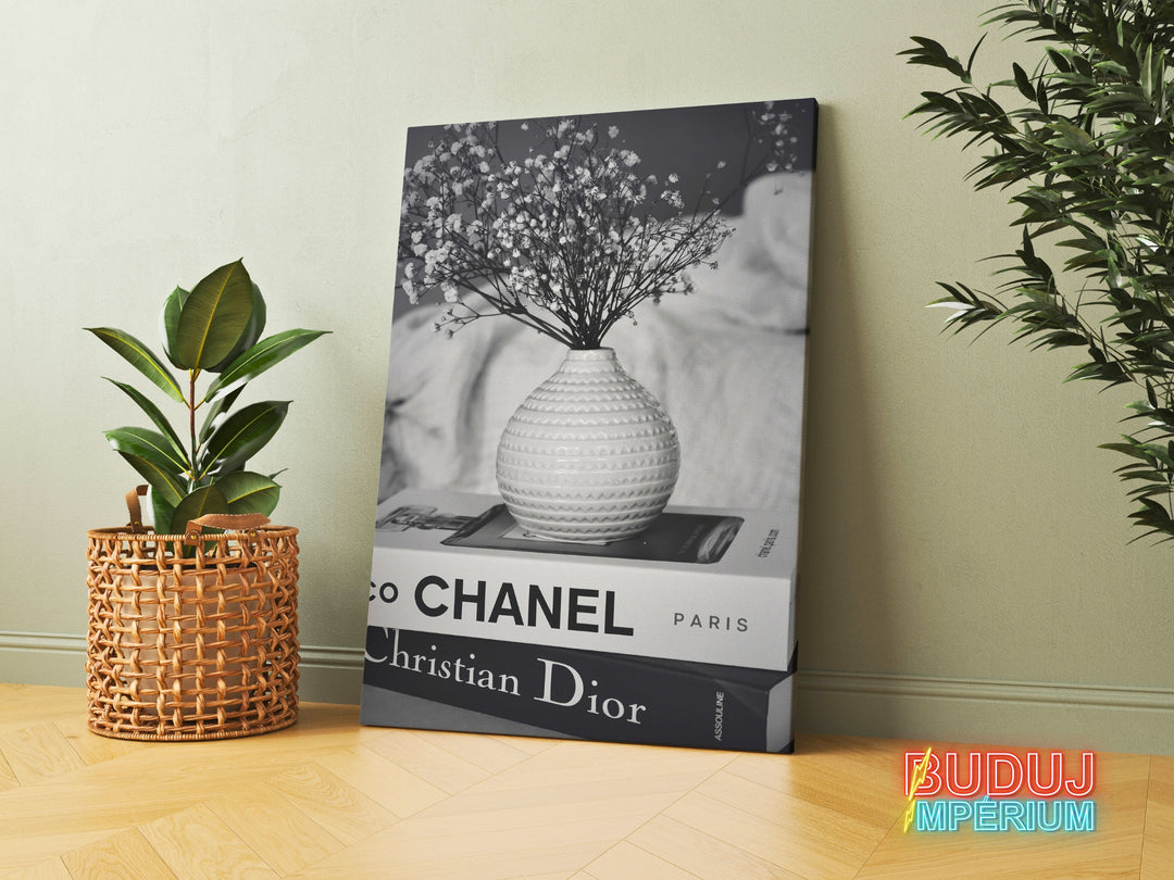 Moderní obraz Chanel & Dior váza na plátně