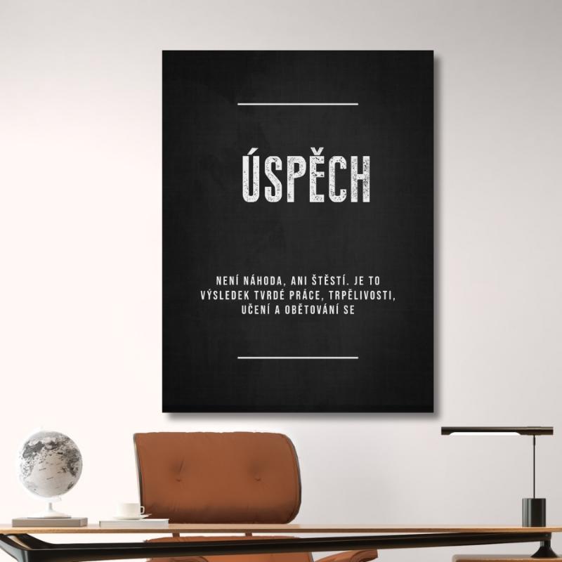 Motivační obraz s citátem · ÚSPĚCH