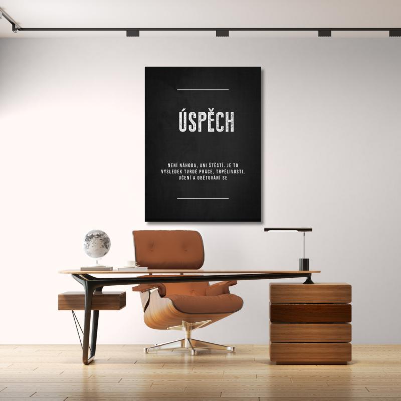 Motivační obraz s citátem · ÚSPĚCH