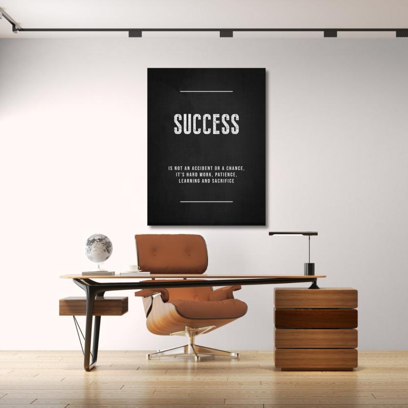 Motivační obraz s citátem · SUCCESS