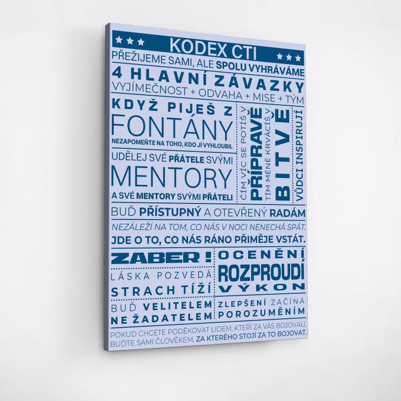 Motivační obraz KODEX CTI česky