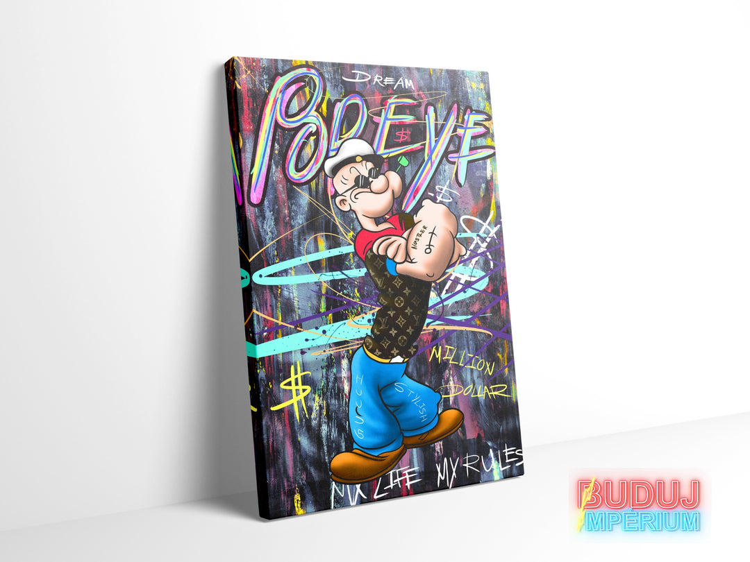 Motivační obraz Popeye Hustler