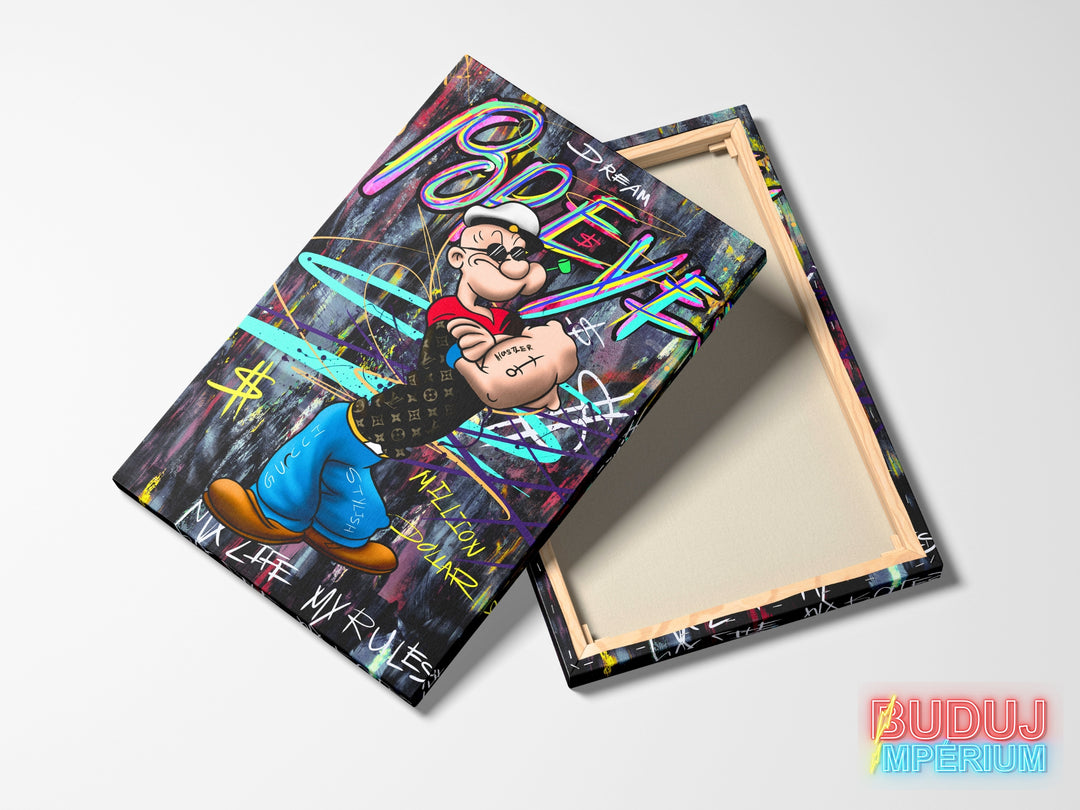 Motivační obraz Popeye Hustler