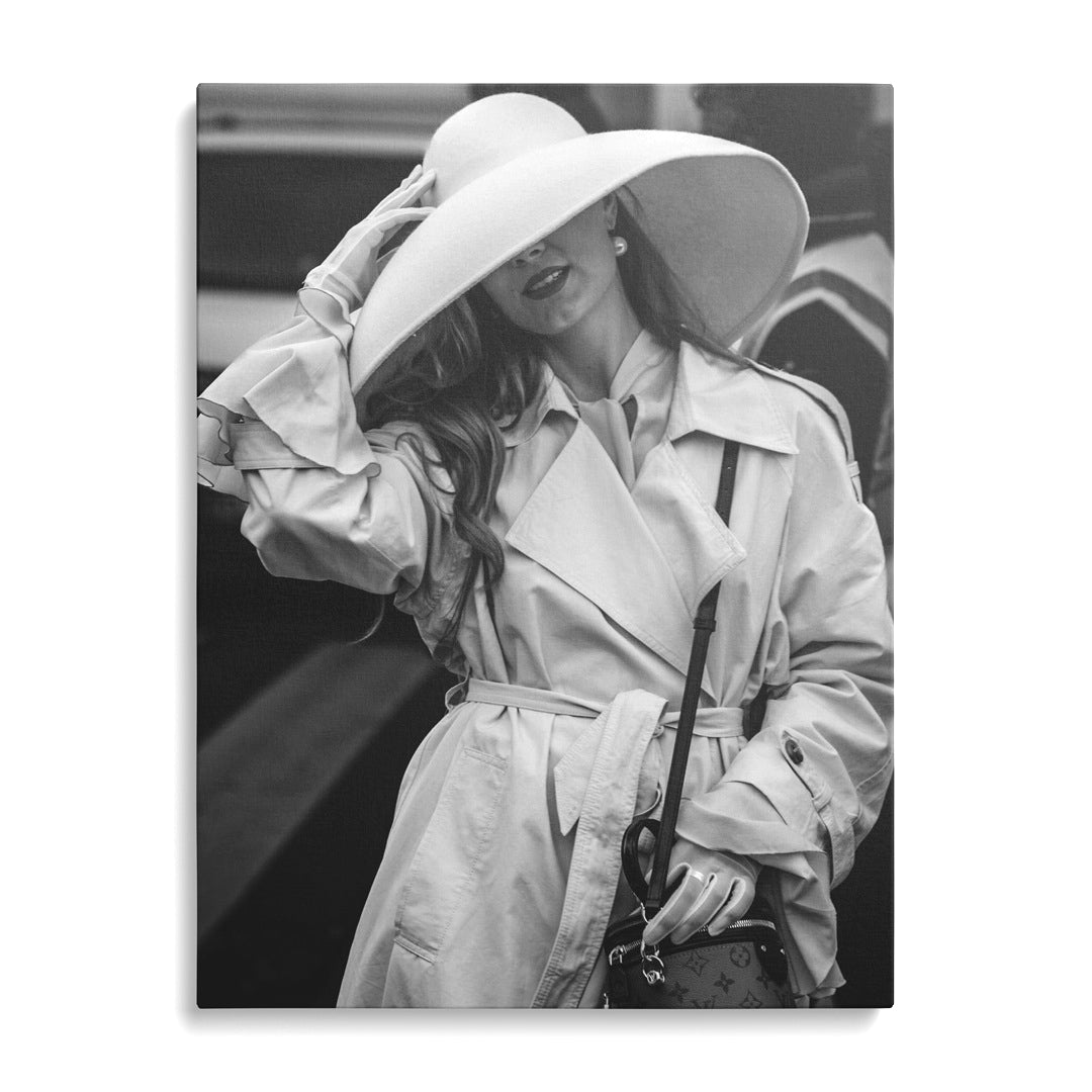 Obraz Elegant Woman – moderní obraz na plátně na zdi.