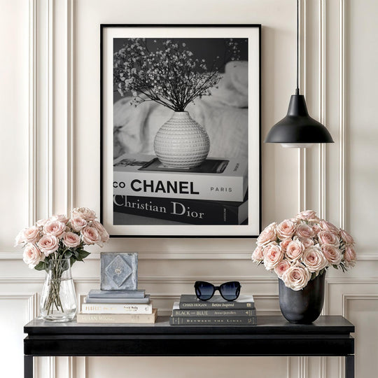 Moderní obraz Chanel & Dior váza na plátně