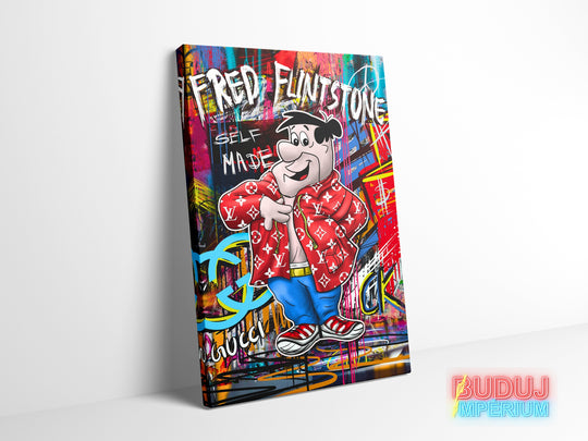 Motivační obraz Self made Fred