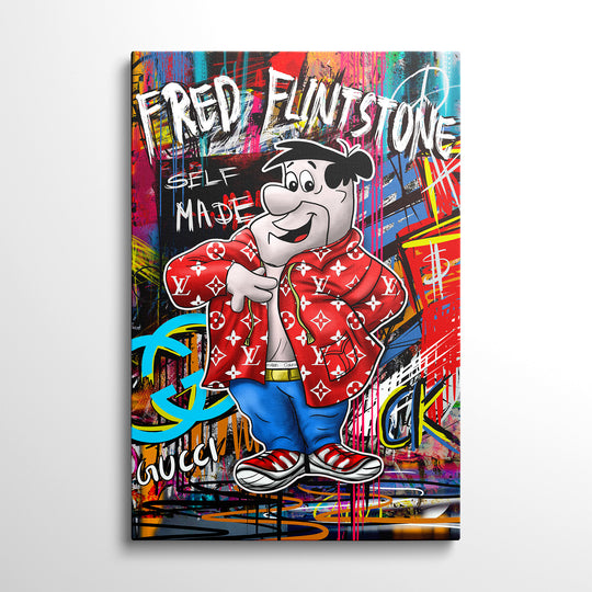 Motivační obraz Self made Fred