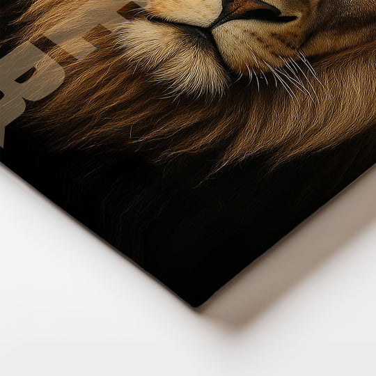 Motivační obraz lev "POWER"