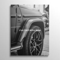 Motivační obraz Mercedes G · DREAM