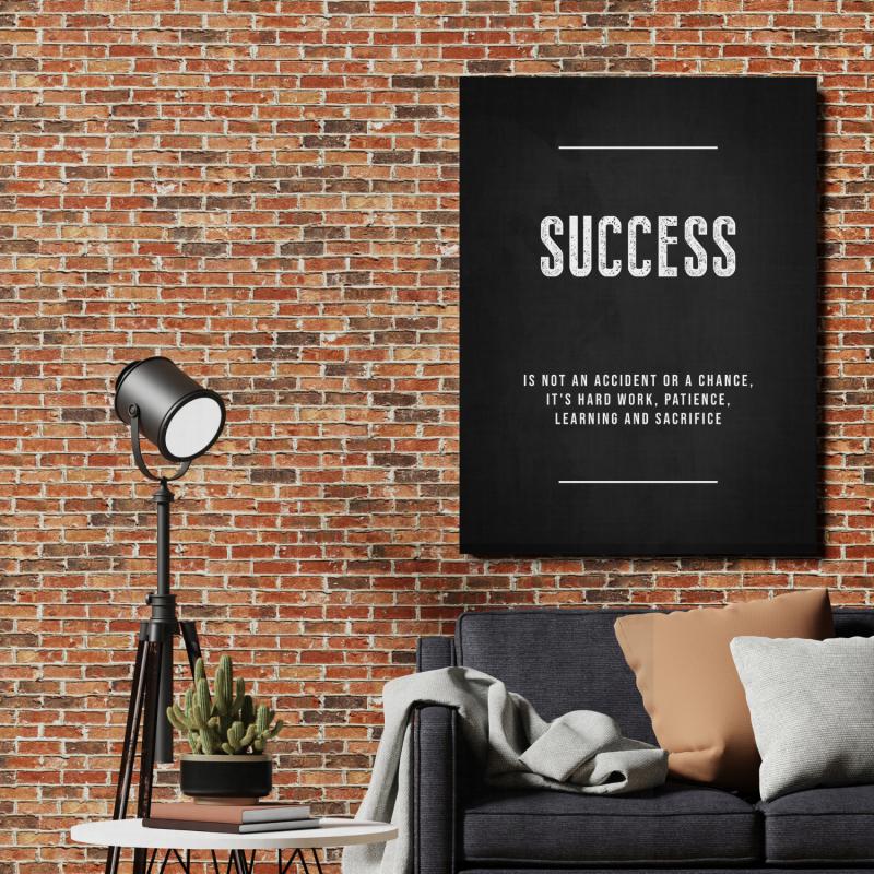 Motivační obraz s citátem · SUCCESS