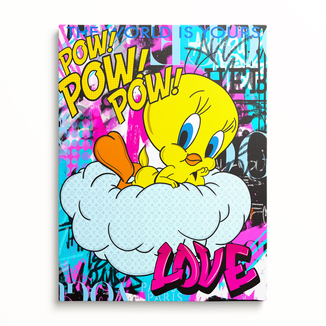 Motivační obraz · Pow Pow Pop – pohled zepředu.