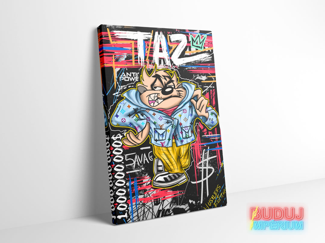 Motivační obraz Taz Bilion King