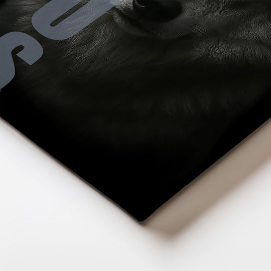 Motivační obraz vlk "FOCUS"