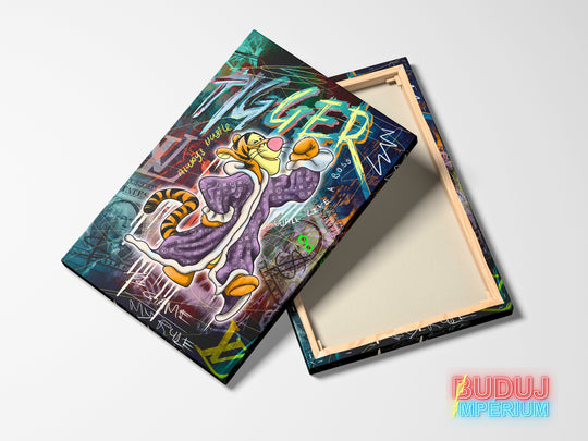 Motivační obraz Tigger LV walk like a boss