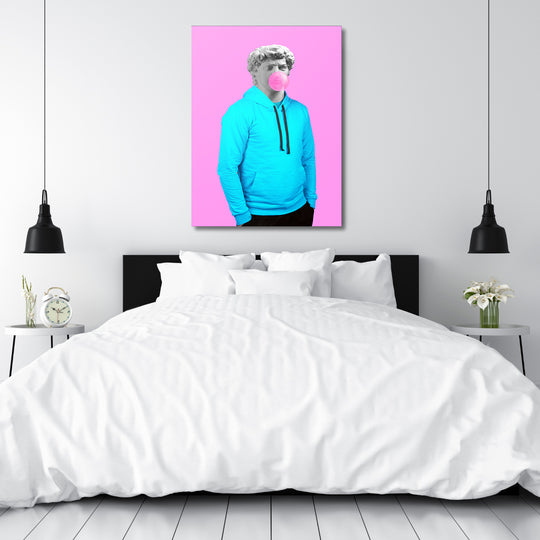Obraz nad postelí